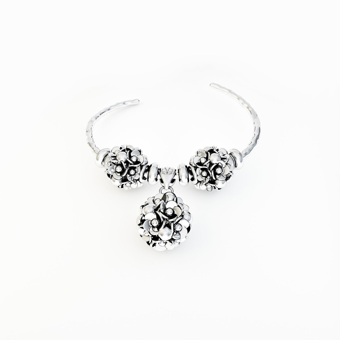 Bracciale Rigido Corolla edizione charm pendant
