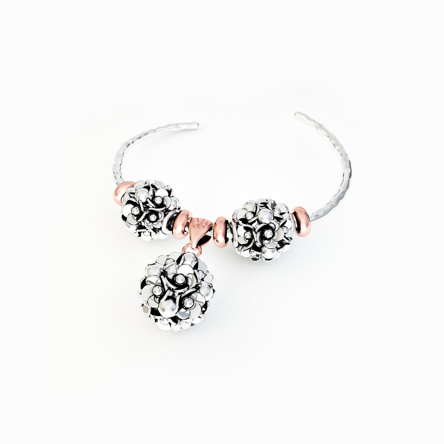 Bracciale Rigido Corolla edizione charm pendant