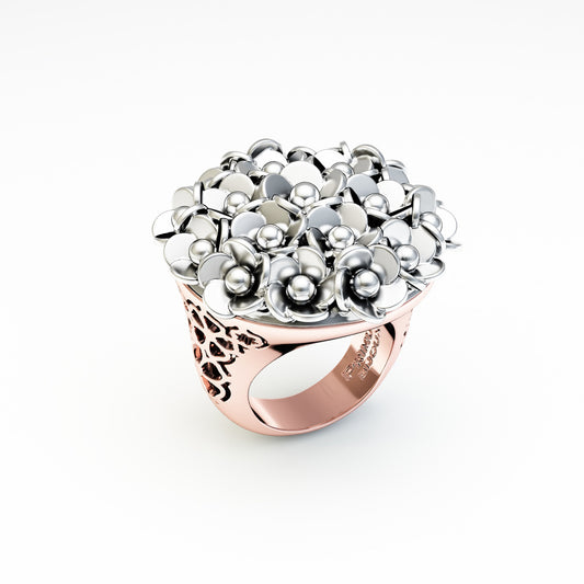Anello Bouquet Fiori