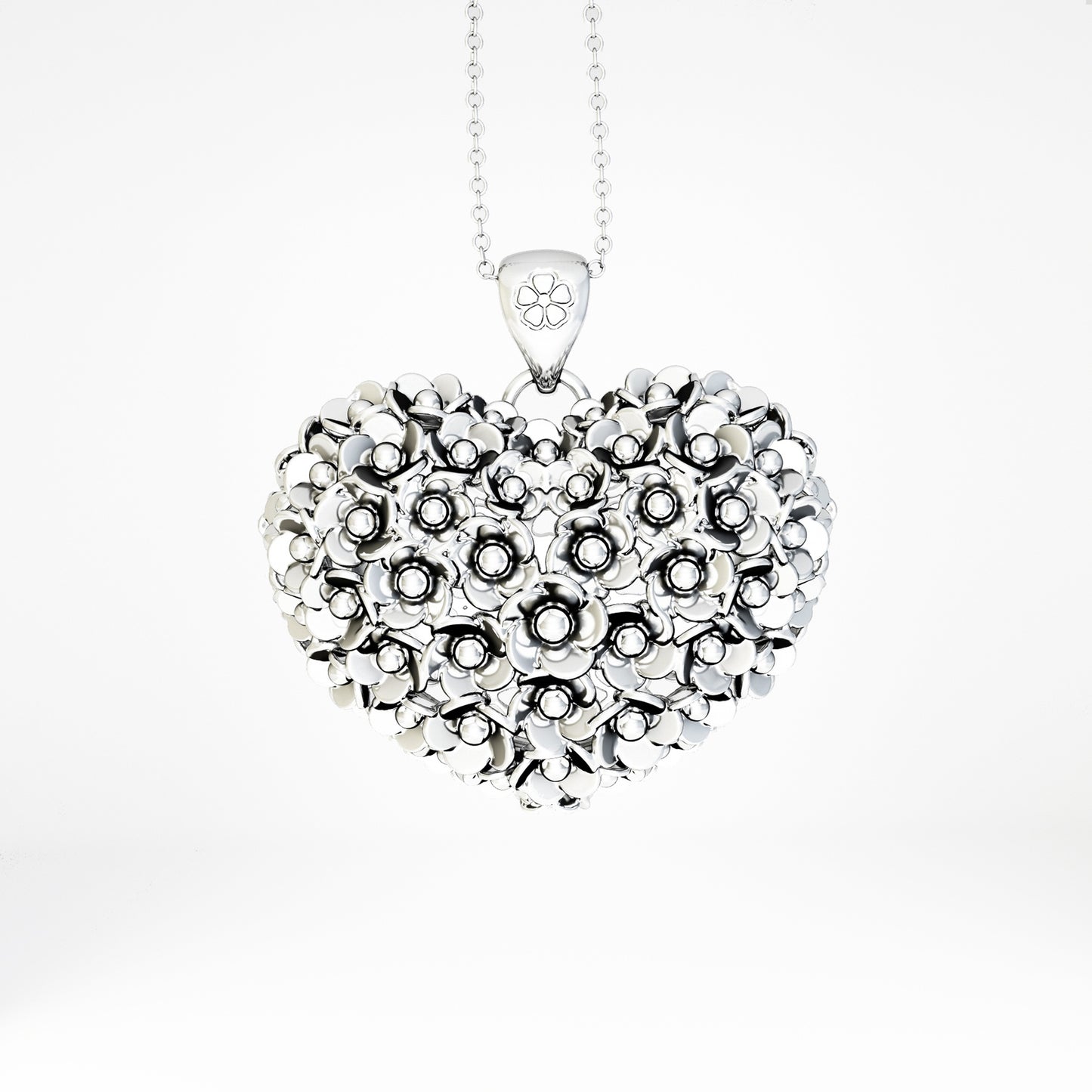 Parure Cuore Argento